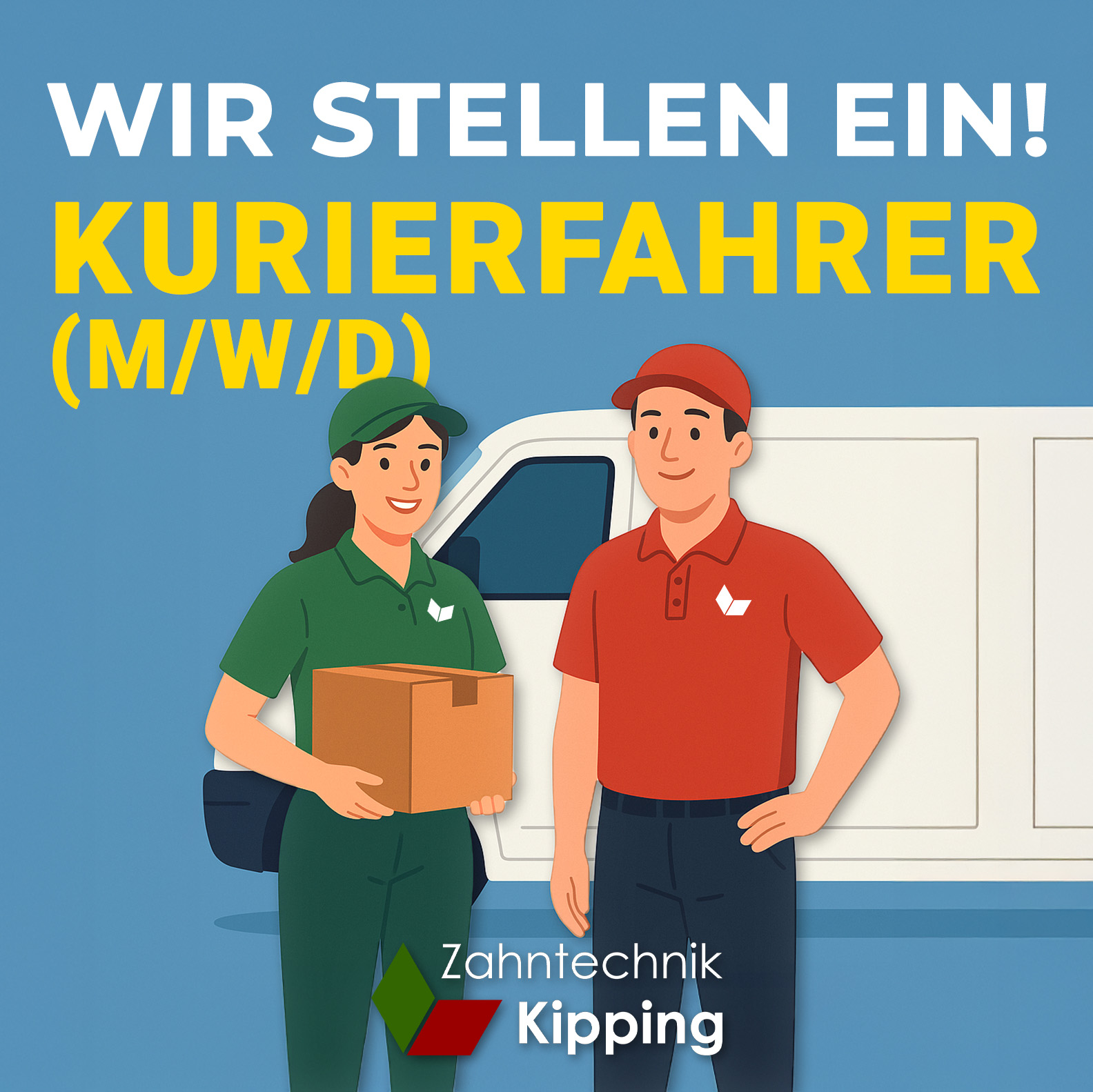 Zahntechnik Kipping – Stellenausschreibung